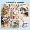 image:imageCaydo Cord Maker amp Fringe Twister Machine T1 Rechargeable amp2Speed Control  Electric Cording Maker Tool Portable Yarn Twister for Needlepoint Macrame Scarves Blankets Tassels Knitting Kit