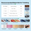 image:imageCaydo Cord Maker amp Fringe Twister Machine T1 Rechargeable amp2Speed Control  Electric Cording Maker Tool Portable Yarn Twister for Needlepoint Macrame Scarves Blankets Tassels Knitting Kit