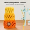 image:imageCaydo Electric Yarn Winder Automatic Yarn Cake Winder with Dual Tension Spring Stepless Speed Compact 7oz Portable Yarn Winder for Crocheting Ideal Gift for Crochet amp Knitting LoversLight PurpleMint Green