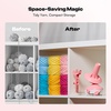 image:imageCaydo Electric Yarn Winder Automatic Yarn Cake Winder with Dual Tension Spring Stepless Speed Compact 7oz Portable Yarn Winder for Crocheting Ideal Gift for Crochet amp Knitting LoversLight PurplePink