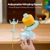 image:imageCaydo Electric Yarn Winder Automatic Yarn Cake Winder with Dual Tension Spring Stepless Speed Compact 7oz Portable Yarn Winder for Crocheting Ideal Gift for Crochet amp Knitting LoversLight PurpleMint Green