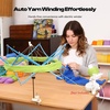 image:imageCaydo Electric Yarn Winder Automatic Yarn Cake Winder with Dual Tension Spring Stepless Speed Compact 7oz Portable Yarn Winder for Crocheting Ideal Gift for Crochet amp Knitting LoversLight PurpleYarn Swift