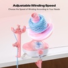 image:imageCaydo Electric Yarn Winder Automatic Yarn Cake Winder with Dual Tension Spring Stepless Speed Compact 7oz Portable Yarn Winder for Crocheting Ideal Gift for Crochet amp Knitting LoversLight PurplePink