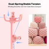 image:imageCaydo Electric Yarn Winder Automatic Yarn Cake Winder with Dual Tension Spring Stepless Speed Compact 7oz Portable Yarn Winder for Crocheting Ideal Gift for Crochet amp Knitting LoversLight PurplePink