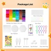 image:imageCaydo Fuse Beads Kit with Fuse Bead Pen Design App amp 200 Patterns for Beginners 10500PCS 36 Colors 5mm for Girl Holiday Home DIY Decor Creative ProjectsFuse Beads Kit
