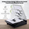image:imageCaydo Screen Printer 1 Color 1 Station Silk Screen Printing Press Unique Hinge Design Wood Screen Printing Table for TShirt DIY Printing and Screen Printing BeginnersScreen Frame Not Included