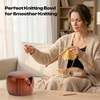image:imageCaydo Yarn Bowl for Crocheting amp Knitting 7 x 5 in Wooden Yarn Bowl with Lid Knitting Crochet Bowls Holder for Yarn Crochet Accessories and Knitting Gadgets Supplies