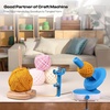 image:imageCaydo Yarn Holder for Crocheting and Knitting Wooden Yarn Spinner Stand with 2 Spindles Upgraded Rotating Crochet Holder with AntiSlip Pads Crochet Accessories Birthday Gift for Knitting LoversNatural  1 Spindle