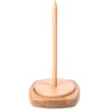 image:imageCaydo Yarn Holder for Crocheting and Knitting Wooden Yarn Spinner Stand with 2 Spindles Upgraded Rotating Crochet Holder with AntiSlip Pads Crochet Accessories Birthday Gift for Knitting LoversNatural  1 Spindle