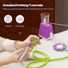 image:imageCaydo i Cord Knitting Machine Electric iCord Maker Tool with Adequate Tension iCord Knitter Machine Automatic Knitting Yarns to iCords Efficiently DIY Knitting Machine for CrochetersPatentedPurple
