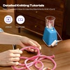image:imageCaydo i Cord Knitting Machine Electric iCord Maker Tool with Adequate Tension iCord Knitter Machine Automatic Knitting Yarns to iCords Efficiently DIY Knitting Machine for CrochetersPatentedBlue New