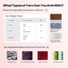 image:imageCaydo i Cord Knitting Machine Electric iCord Maker Tool with Adequate Tension iCord Knitter Machine Automatic Knitting Yarns to iCords Efficiently DIY Knitting Machine for CrochetersPatentedPink