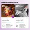 image:imageCaydo i Cord Knitting Machine Electric iCord Maker Tool with Adequate Tension iCord Knitter Machine Automatic Knitting Yarns to iCords Efficiently DIY Knitting Machine for CrochetersPatentedPurple