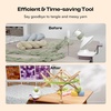 image:imageElectric Yarn Swift Y1 Pro Umbrella Holder to Make Cakes for Crocheting  Automatic Sweater Unraveler Machine for Used Yarn Recycling Premium ABS Plastic Design Ideal Helper for Knitting LoversBeech Wood