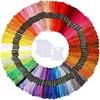 image:imageCaydo 100 Skeins Embroidery Floss Friendship Bracelets String with 12 Pieces Floss Bobbins