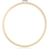 image:imageCaydo 12 Inch Embroidery Hoop Circle Cross Stitch Hoop Ring for Art Craft Handy Sewing