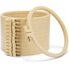 image:imageCaydo 12 Pieces 6 Inch Round Embroidery Hoops Cross Stitch Hoop Ring Circle for Needlework Embroidery Decoration