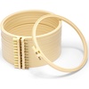 image:imageCaydo 12 Pieces 8 Inch Plastic Round Embroidery Hoops Circle Cross Stitch Hoop Ring for Punch Needle and Art Craft Handy Sewing