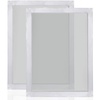 image:imageCaydo 2 Piece 10 x 14 Inch Aluminum Silk Screen Printing Frames with 110 White Mesh for Screen Printing110 Mesh