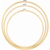 image:imageCaydo 3 Pieces 141618Inch Large Round Embroidery Hoops Kit Cross Stitch Hoop Ring for Art Craft Handy Sewing Wedding Wreath Dream Catch and Wall Hanging Decoration