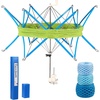 image:imageCaydo Electric Yarn Winder Automatic Yarn Cake Winder with Dual Tension Spring Stepless Speed Compact 7oz Portable Yarn Winder for Crocheting Ideal Gift for Crochet amp Knitting LoversLight PurpleYarn Swift
