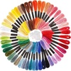 image:imageCaydo Embroidery Floss 50 Skeins Embroidery Thread Rainbow Color Friendship Bracelet String with 12 Pieces Floss Bobbins for Bracelet Making Sewing Crafts