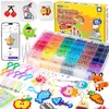 image:imageCaydo Fuse Beads Kit with Fuse Bead Pen Design App amp 200 Patterns for Beginners 10500PCS 36 Colors 5mm for Girl Holiday Home DIY Decor Creative ProjectsFuse Beads Kit