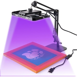 image:imageCaydo 100W LED Exposure Unit for Screen Printing UV Screen Printing Light with Adjustable Stand and Timing Device for Screen Printing Resin Curing and Cyanotypes60W