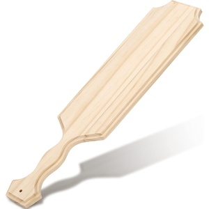 image:imageCaydo 15 Inch Unfinished Wooden Paddle Solid Pine Wooden Paddle Sorority Paddle with Flat Head Handle for DIY Drawing Wedding Decoration