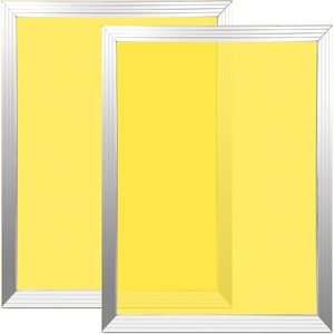 image:imageCaydo 2 Piece 10 x 14 Inch Aluminum Silk Screen Printing Frames with 110 White Mesh for Screen Printing305 Mesh