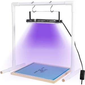 image:imageCaydo 20W LED UV Screen Printing Exposure Light and Light Stand for Screen Printing Exposing and Cyanotypes