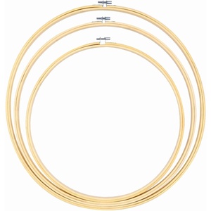 image:imageCaydo 3 Pieces 141618Inch Large Round Embroidery Hoops Kit Cross Stitch Hoop Ring for Art Craft Handy Sewing Wedding Wreath Dream Catch and Wall Hanging Decoration