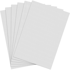 image:imageCaydo 6 Pieces Aida Cloth 14 Count Cross Stitch Cloth Cotton Aida Fabric Craft for Embroidery Needlework 12 by 18 Inch Grey