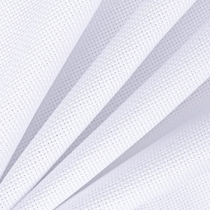 image:imageCaydo Aida Cloth 11 Count White Classic Reserve Cross Stitch Fabric Embroidery Fabric Squares 39 by 60 Inch Big SizeWhite