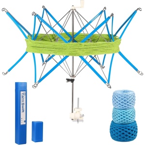 image:imageCaydo Electric Yarn Winder Automatic Yarn Cake Winder with Dual Tension Spring Stepless Speed Compact 7oz Portable Yarn Winder for Crocheting Ideal Gift for Crochet amp Knitting LoversLight PurpleYarn Swift