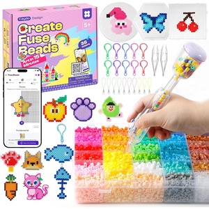 image:imageCaydo Fuse Beads Kit with Fuse Bead Pen Design App amp 200 Patterns for Beginners 10500PCS 36 Colors 5mm for Girl Holiday Home DIY Decor Creative ProjectsFuse Beads Kit with Pen