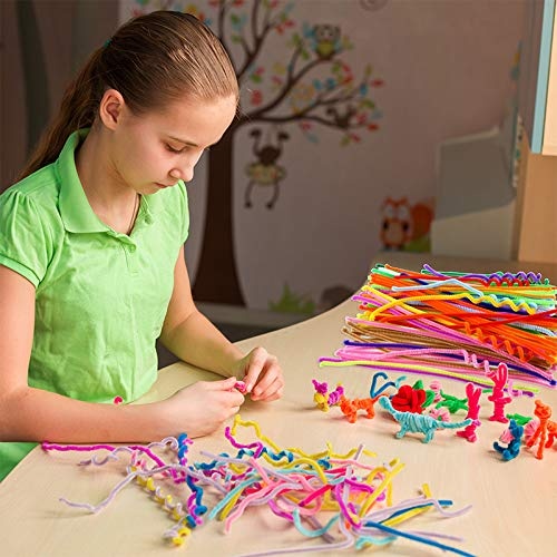 image:imageCaydo 324 Pieces Pipe Cleaners 27 Colors Chenille Stems for Home Decorations DIY Art Creative Crafts Project 6 mm x 12 Inch6mm x 12inch Pack of 2