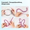 image:imageAluminum Craft Wire 3mm 10M33Ft Total Silver Bendable Armature Wire for DIY Handicrafts Decoration with Yarn iCords Sculpting Jewelry Making Doll Armature Bonsai Modeling1