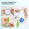 image:imageAluminum Craft Wire 3mm 10M33Ft Total Silver Bendable Armature Wire for DIY Handicrafts Decoration with Yarn iCords Sculpting Jewelry Making Doll Armature Bonsai Modeling1