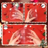 image:imageCaydo 10 Set 120mm Plastic Clear Ornament Balls Large Christmas Tree Balls for Halloween Christmas Craft Wedding Decoration Hanging Ornaments
