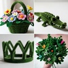 image:imageCaydo 100 Pieces Moss Green Pipe Cleaners Craft Flexible Chenille Stems Bulk for Kids DIY Arts Crafts Project and Home Decoration 6 mm x 12 InchArmy Green