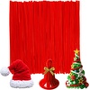 image:imageCaydo 100 Pieces Moss Green Pipe Cleaners Craft Flexible Chenille Stems Bulk for Kids DIY Arts Crafts Project and Home Decoration 6 mm x 12 InchBright Red