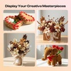 image:imageCaydo 100 Pieces Moss Green Pipe Cleaners Craft Flexible Chenille Stems Bulk for Kids DIY Arts Crafts Project and Home Decoration 6 mm x 12 InchLight Brown