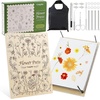 image:imageCaydo 118 x 83 Flower Press Kit for DIY Bookmark Pressed Flower Frame amp 20pcs 98 x 78 Blotting Paper for Flower Press