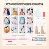 image:imageCaydo 12 Pack Sea Breeze Themed Diamond Painting Kits for Adults Full Drill 5D DIY Paint Gem Art A Relaxing Craft for Home Wall Decor6x6inchAnimal