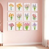 image:imageCaydo 12 Pack Sea Breeze Themed Diamond Painting Kits for Adults Full Drill 5D DIY Paint Gem Art A Relaxing Craft for Home Wall Decor6x6inchFloral