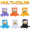 image:imageCaydo 15 inch Black Pom Poms 50Pcs Large Craft Pompoms Fuzzy Balls for Creative DIY Arts and Crafts Projects and Decorations
