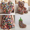image:imageCaydo 1cm Green Pom Poms 500 Pieces Craft Pom Poms Balls for Kids Creative Arts and Crafts Project and Home Decorations20 Colors