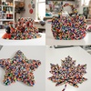 image:imageCaydo 1cm Green Pom Poms 500 Pieces Craft Pom Poms Balls for Kids Creative Arts and Crafts Project and Home Decorations20 Colors