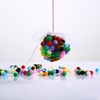 image:imageCaydo 1cm Green Pom Poms 500 Pieces Craft Pom Poms Balls for Kids Creative Arts and Crafts Project and Home Decorations20 Colors